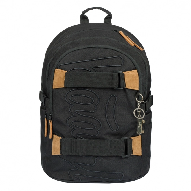 BAAGL Sac à dos scolaire Skate Darkness