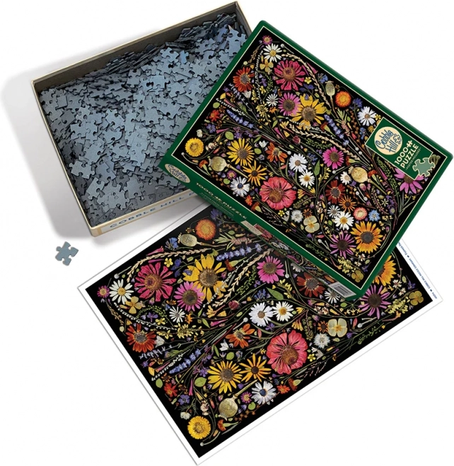 Cobble Hill Puzzle Fleurs Pressées: Bonheur 1000 Pièces
