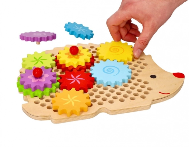 Puzzle Hérisson avec engrenages