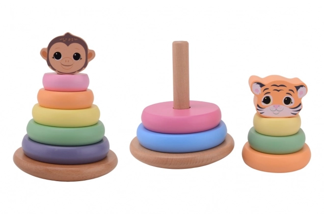Animaux sauvages en bois pliables Jouéco