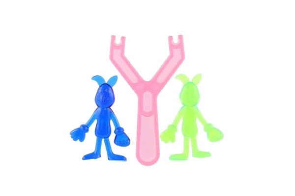 Fronde d'animal en glaise 2pcs silicone 2 couleurs sur carte 19x23,5cm