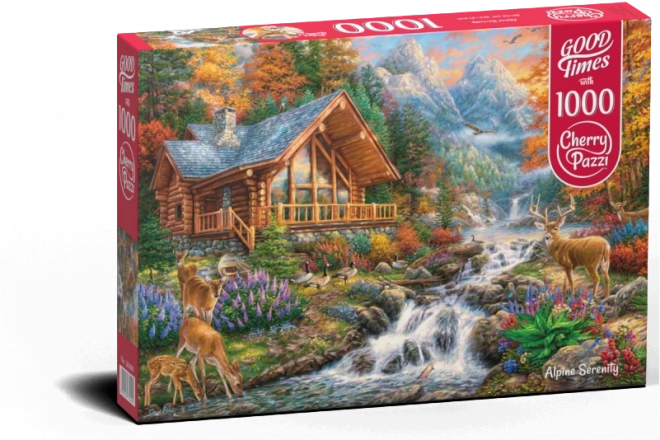 Puzzle tranquillité en altitude 1000 pièces