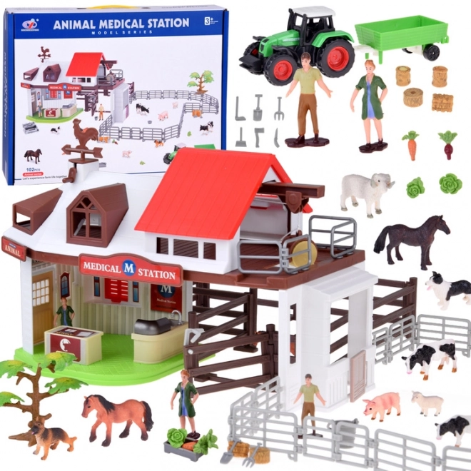 Ferme Vétérinaire pour Animaux de Campagne