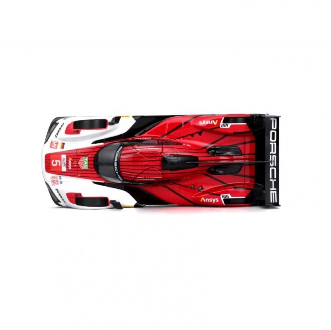 Bburago 1:24 Course - Porsche 963 - Blanc/Rouge #5