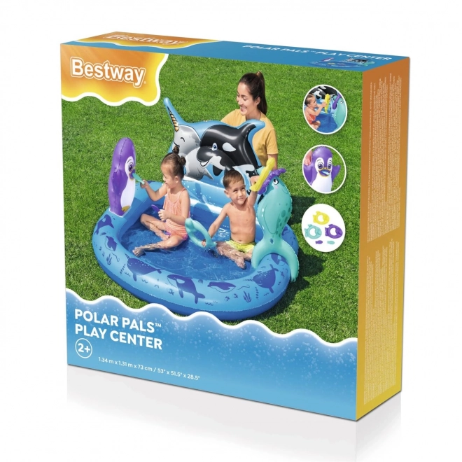 Terrain d'aventure marin 134x131x73cm BESTWAY