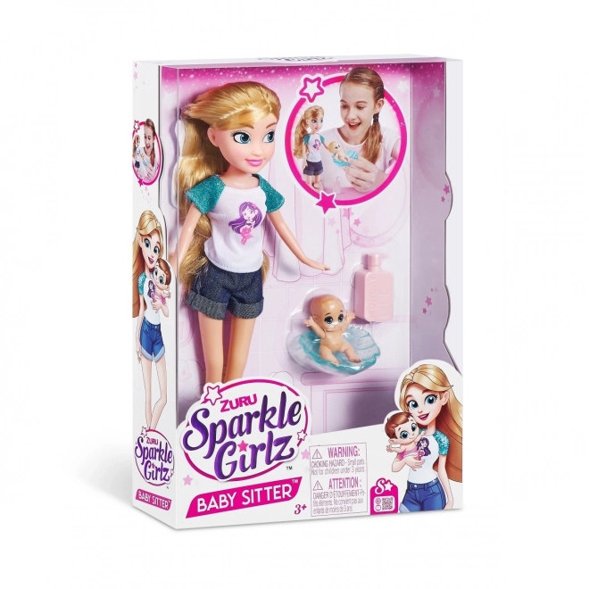 Zuru Sparkle Girlz poupée baby-sitter