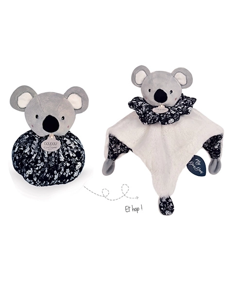 Doudou Usináček Koala grise 3v1