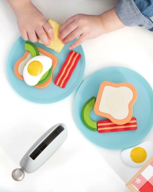 Set amusant Petit-déjeuner au Zoo