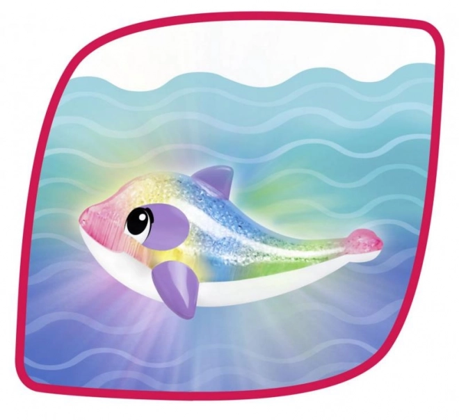 Dauphin scintillant 14 cm