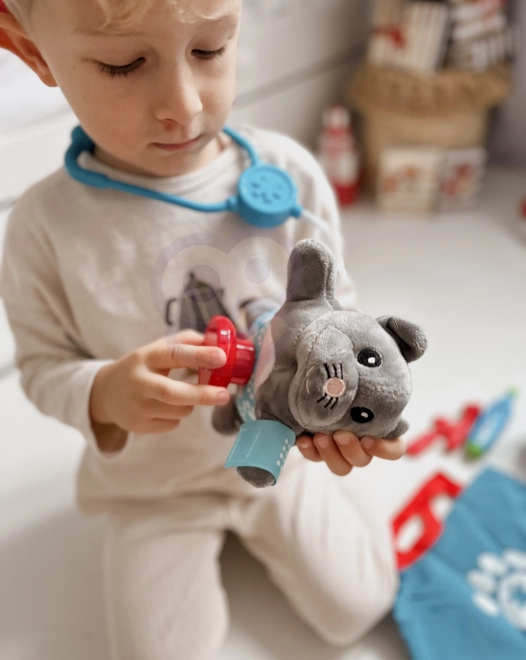 Ensemble vétérinaire Woopie Chaton avec sac
