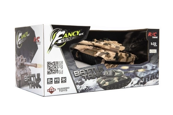 Tank télécommandé avec pack rechargeable et effets sonores