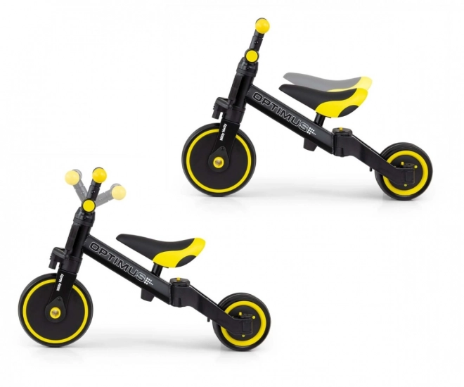 Tricycle enfant 3 en 1 Optimus Noir