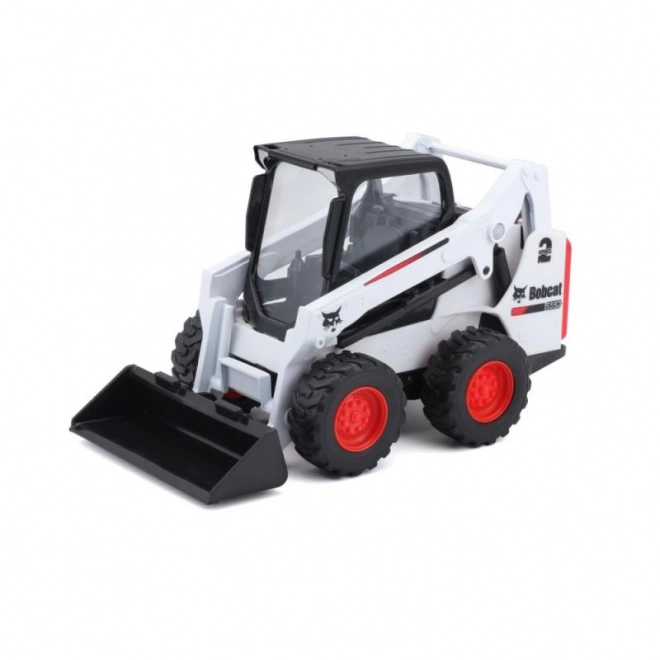 Modèle Bburago Bobcat S590 chargeur à direction à glissement