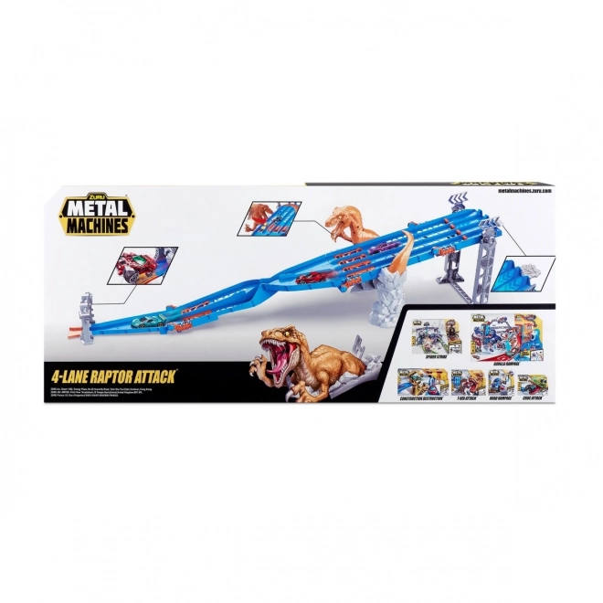 Zuru Metal Machines piste de course Attaque du Raptor