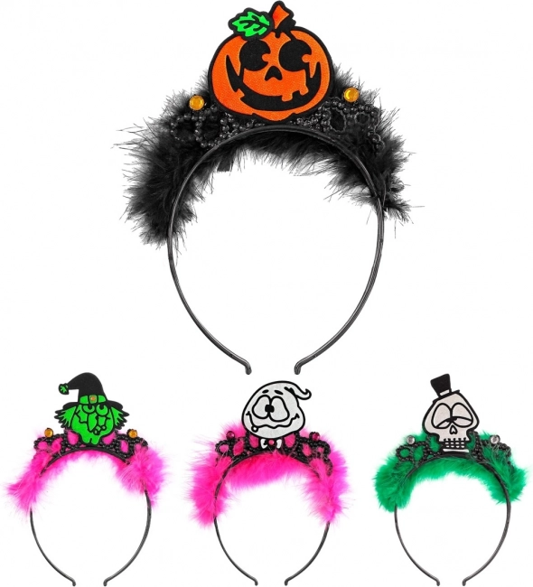 Serre-tête d’Halloween – 4 motifs