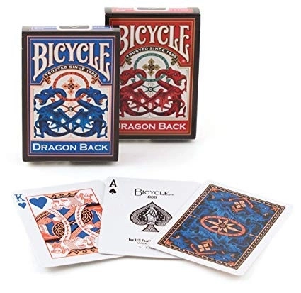 Cartes Bicycle Red Dragon