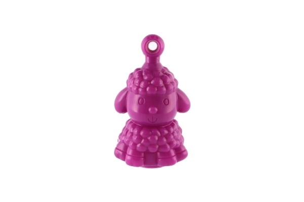 Animaux en plastique de la ferme domestique à assembler en chaîne 12pcs 8cm dans boîte plastique 10x18cm 12m+