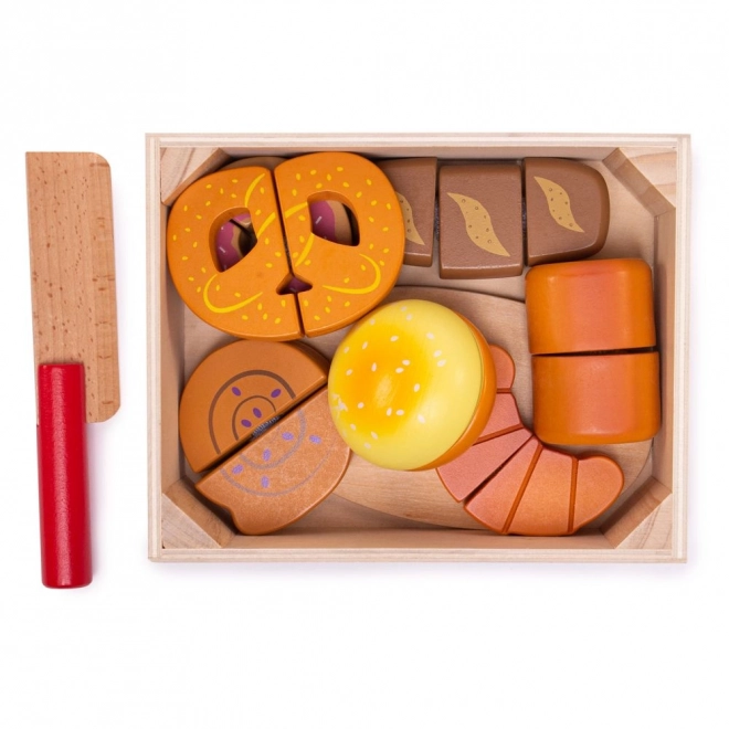 Bigjigs Toys Découpe de viennoiseries en boîte