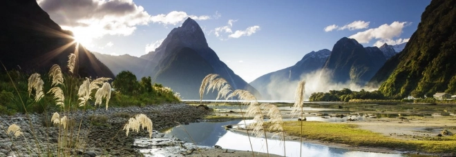Puzzle panoramique HEYE Milford Sound, Nouvelle-Zélande 1000 pièces