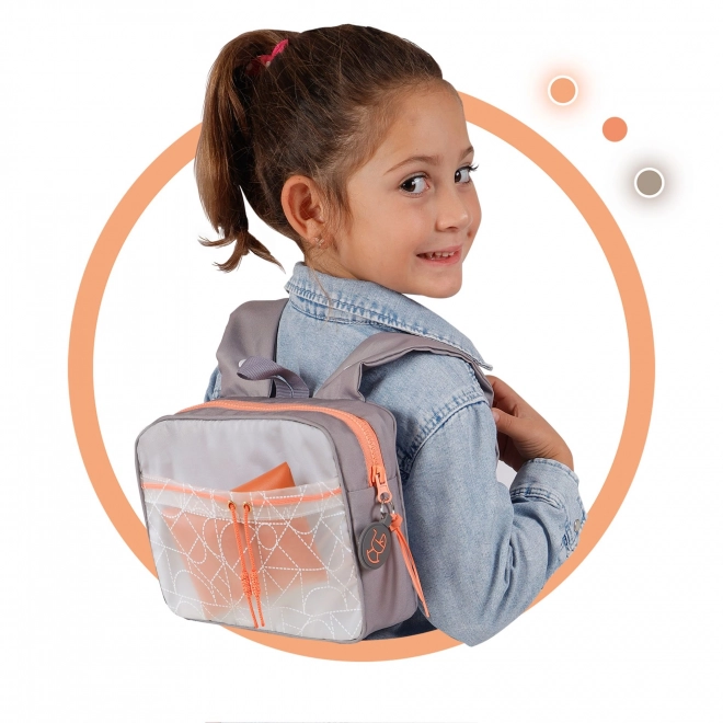 DeCuevas 81777 Poussette pliable pour poupées 3 en 1 avec sac à dos CITY X 2024 - 73 cm