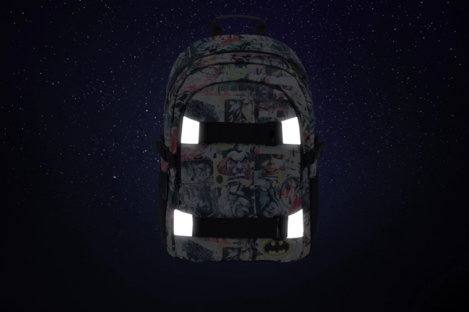BAAGL Sac à dos scolaire Skate Batman Comics