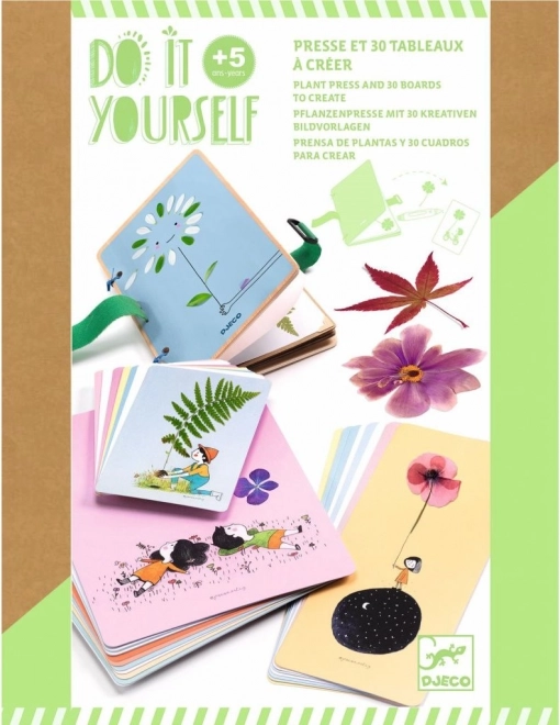 kit créatif inspiré par la nature DJECO