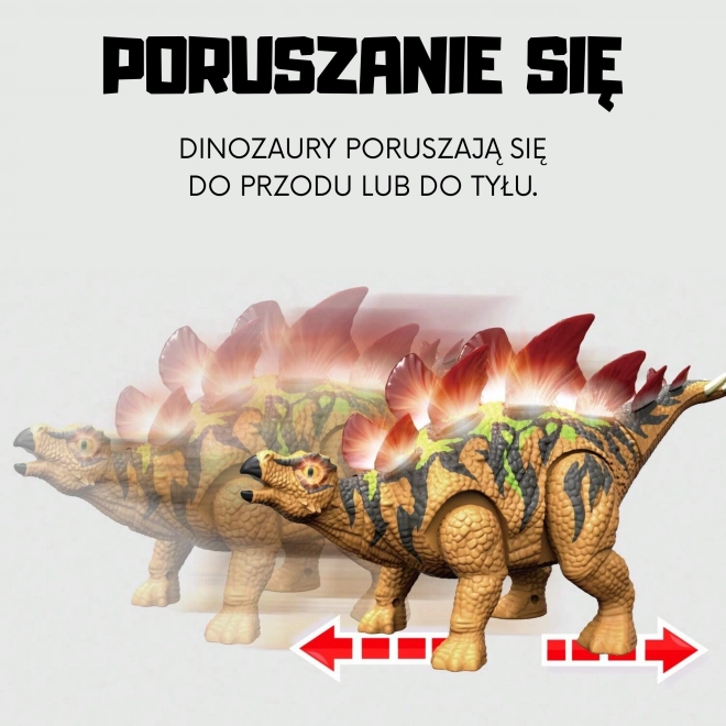 Woopie Dinosaurus télécommandé RC Robot Stégosaure