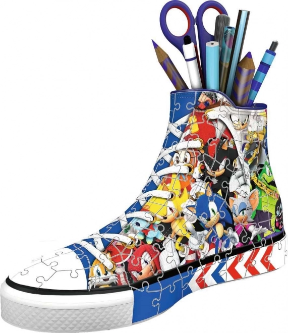 Ravensburger puzzle 3D chaussure Sonic le hérisson 112 pièces