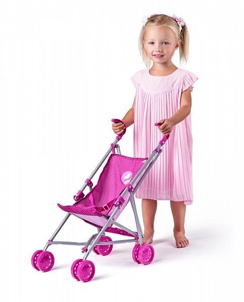 Poussette avec parapluie et licorne