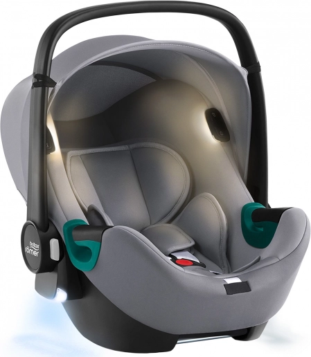 Siège auto Britax Römer Baby-Safe iSense, teinte Frost Grey