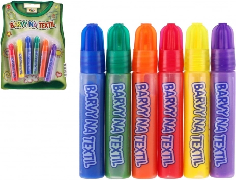 Creatoys couleurs pour textile – set de feutres