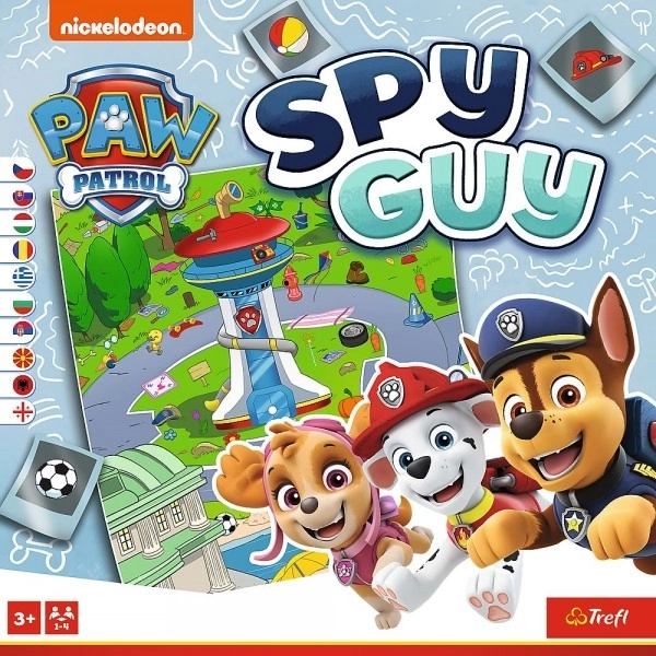 Spy Guy Lookout! Pat' Patrouille / Paw Patrol jeu de société en boîte 26x26x6cm