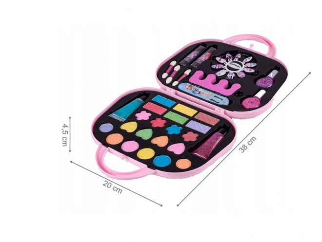 Woopie Art&Fun ensemble cosmétique pour enfants dans une trousse cosmétique