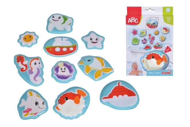 Puzzle magique pour le bain
