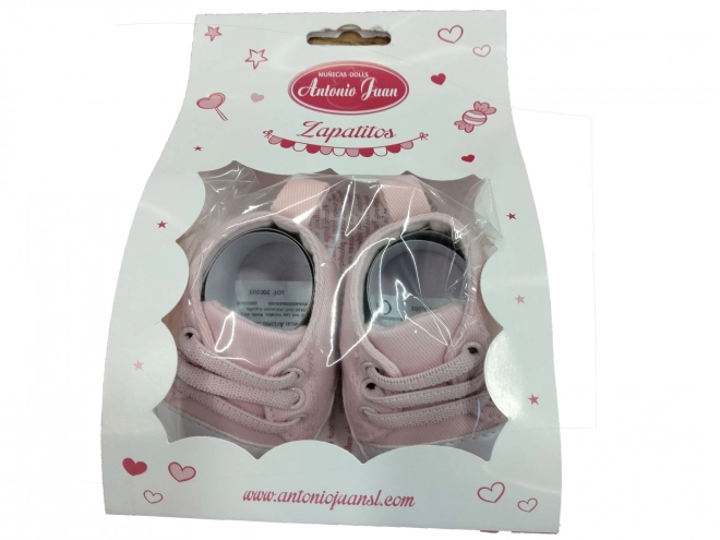Antonio Juan 92004-5 Chaussures pour poupée - baskets roses