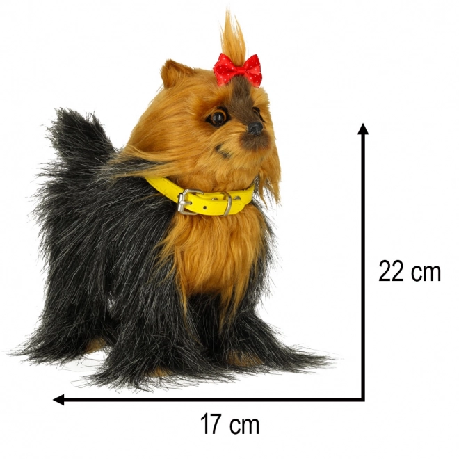 Chien en peluche interactif York