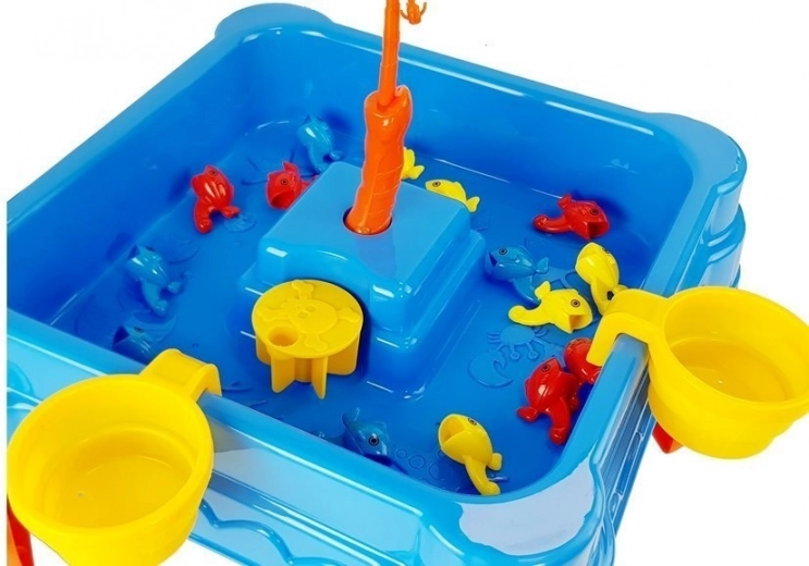 Attrape et compte les poissons colorés