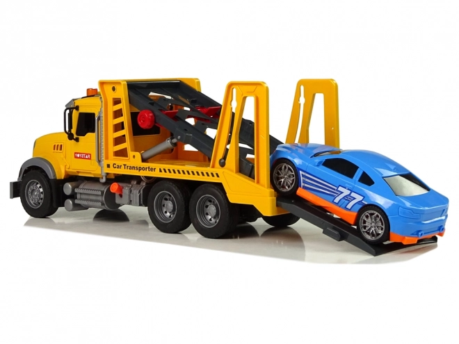 Transporteur Camion d'aide Rampe jaune Sons Lumières