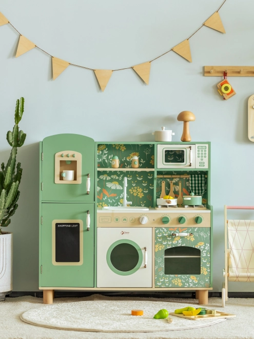 Grande cuisine en bois pour enfants