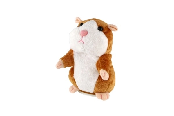 Hamster en peluche parlant Mireček