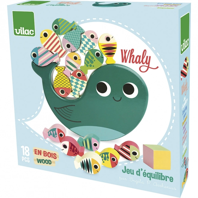 Jeu d'équilibre motorique Vilac Baleine