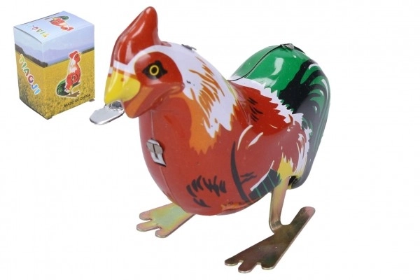 Coq métallique à remontoir