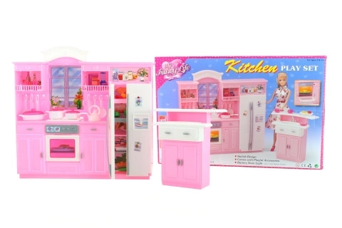 Ensemble de cuisine Glorie avec lumière