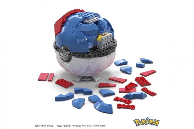 Kit de construction Mega Construx Grande Boule Pokémon
