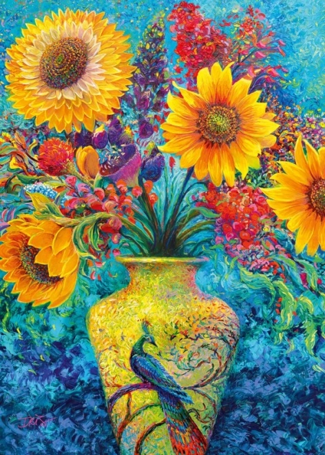 Puzzle CHERRY PAZZI Floraison 1000 pièces