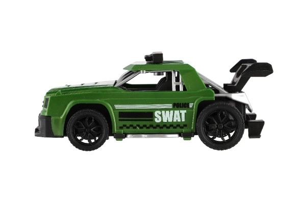 Voiture de course en plastique à inertie - 16 cm