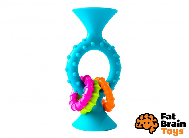 Fat Brain hochet pipSquiz Loops bleu