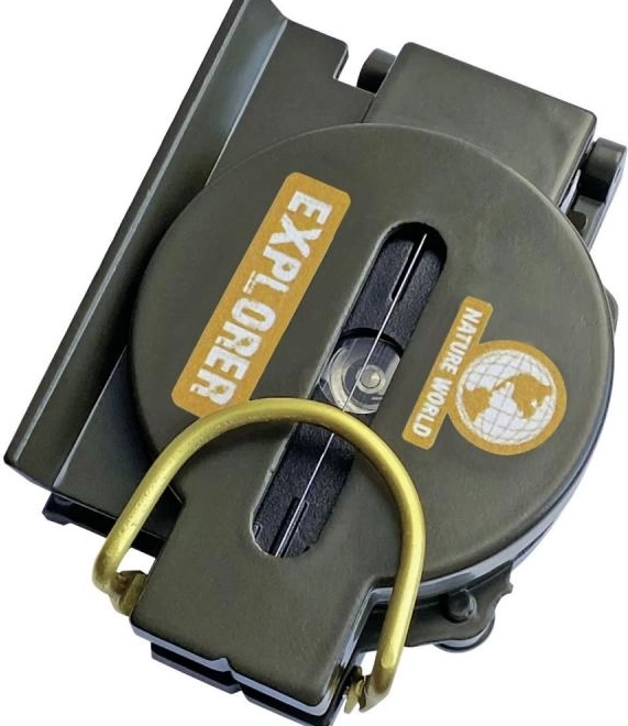 Boussole Compacte avec Boîtier Métallique