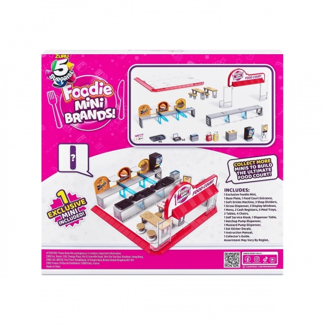 Cour alimentaire miniature Foodie Mini Brands