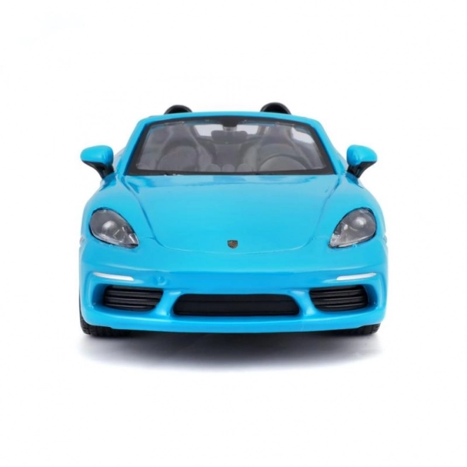 Bburago 1:24 Porsche 718 Boxster Bleu